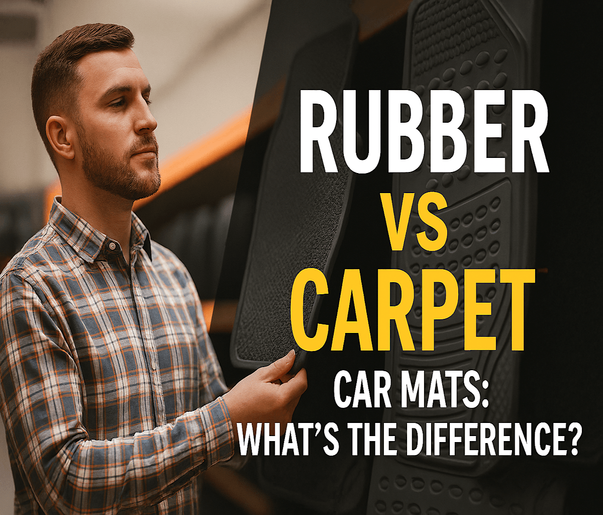 Rubber vs Carpet car mats gsf guide