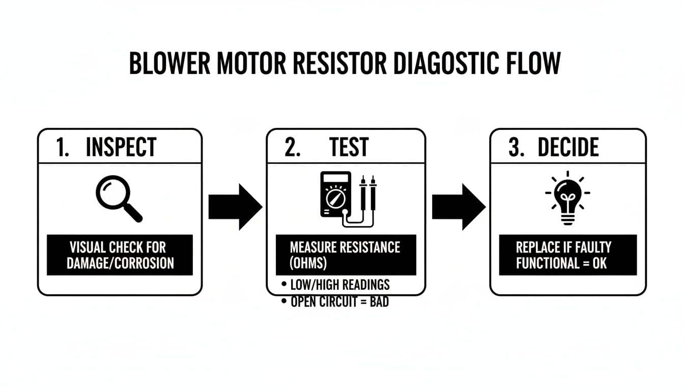 blower-motor-resistor-diagnostic-flow