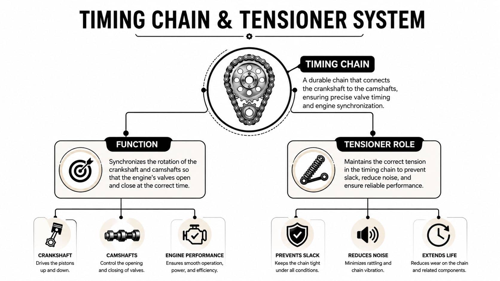 tensioner-timing-chain-timing-system