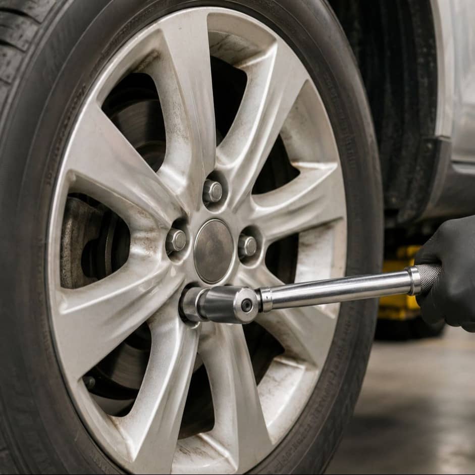 changing wheel