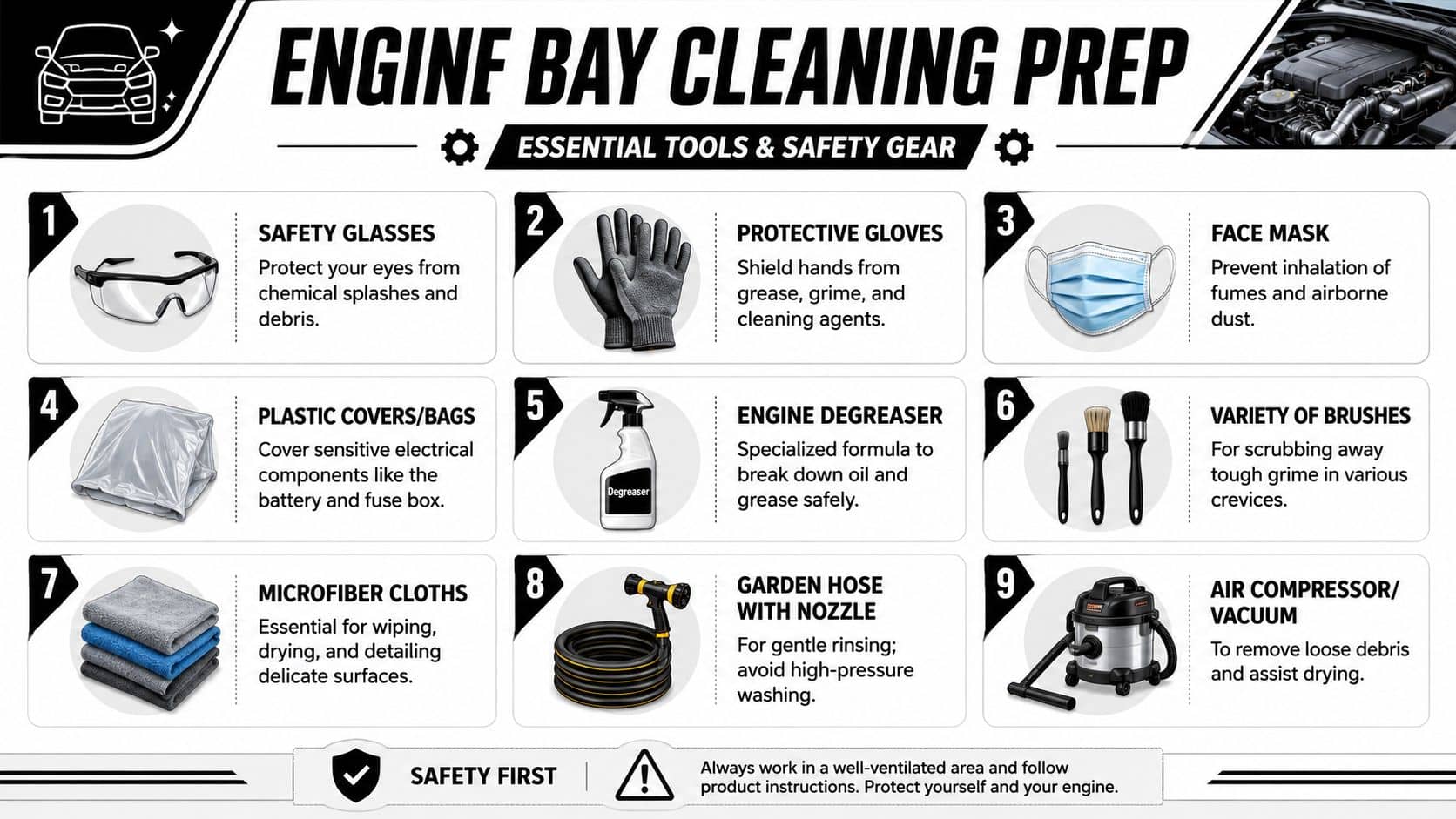 how-to-clean-car-engine-bay-cleaning-prep