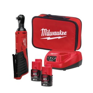 M12™ FUEL™ 3/8'' Ratchet Kit with Battery, Adaptor, Charger, FUEL™ Bag) 