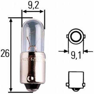 24V 5W CAPPED AUXILIARY BULB