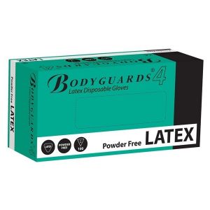 LATEX POWDER FREE GLOVES LARGE - X 100