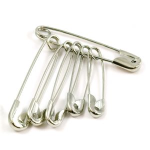 FIRST AID SAFETY PINS X6