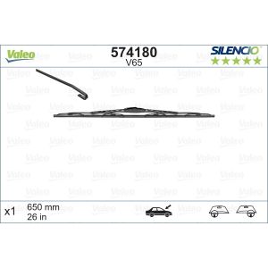 Wiper Blade - Silencio Standard Bracket Blade 650mm/26In