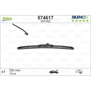 Wiper Blade - Silencio Hybrid Hybrid Blade With Spoiler 350mm/14In
