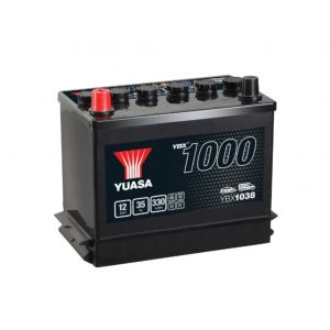 038 1000 Series Car Battery - 3 Year Warranty