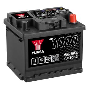 063 1000 Series Car Battery - 3 Year Warranty