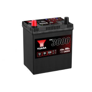 055 3000 Series Car Battery - 4 Year Warranty