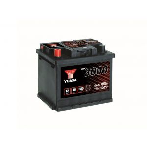 077 3000 Series Car Battery - 4 Year Warranty