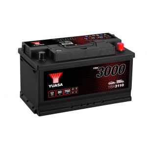 110 3000 Series Car Battery - 4 Year Warranty